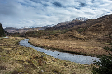 Stream next to road to Glen Shiel