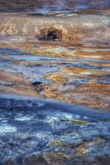 fantastic natural sites around the lake of Myvatn, Iceland