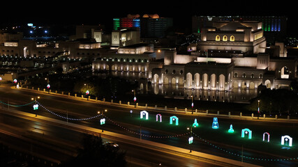 Fototapeta premium view of the city