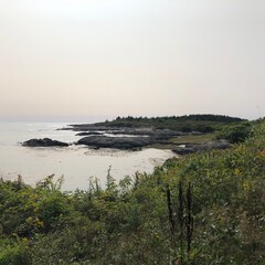 beach at sunset