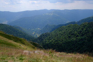 view from the mountain