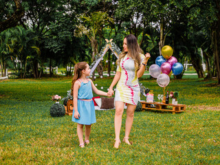 Fototapeta premium children playing in the park
