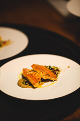 Grilled Fish on the plate