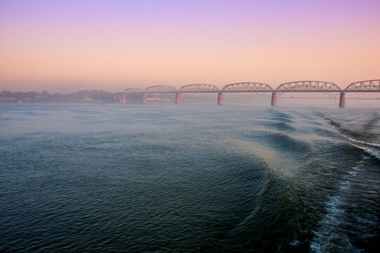 Mandalay - Myanmar - River Cruise At Sunrise