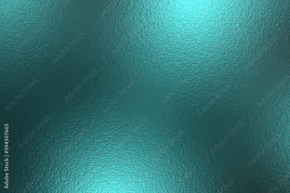 Poster abstract background on tidewater green color. trendy color of the year 2021. swatch background сolor