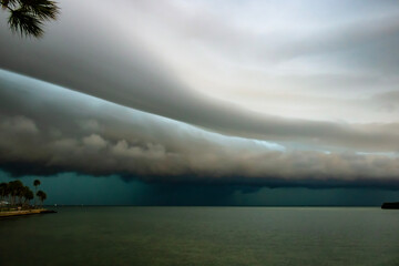 Storm season Gulf Bay, Tampa
