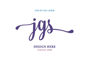 JGS lettering logo is simple, easy to understand and authoritative
