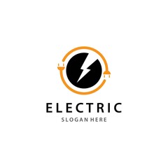 Electric logo template