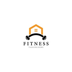 Fitness logo template
