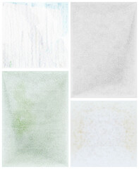 Set of vector textured backgrounds with imitation of paper, stone, abstract surfaces
