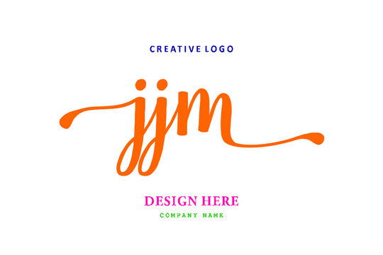 JJM lettering logo is simple, easy to understand and authoritative