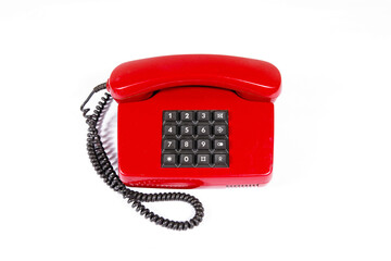 Vintage phone with buttons