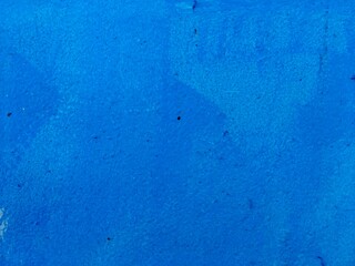 blue painted wall