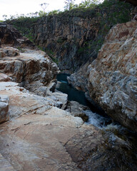 river in the canyon
canion de capitolio