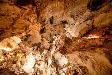 Amazing colors of Cave Interior