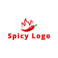 Simple and cool spicy logo
