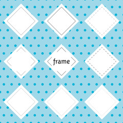 Frame border_rhombus