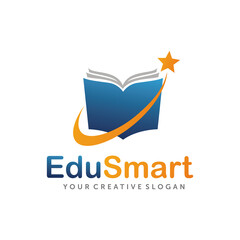Education Logo. Online School, and Learning Logo Design Vector Template