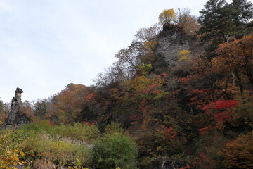 日本　群馬の紅葉