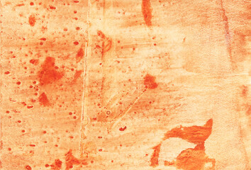 Bright watercolor stains pink, red. Bright multi-colored painting, contemporary art. Gouache acrylic tempera paint, abstract texture hand drawn gradient background for your design.