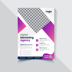 Creative Business Flyer design template 