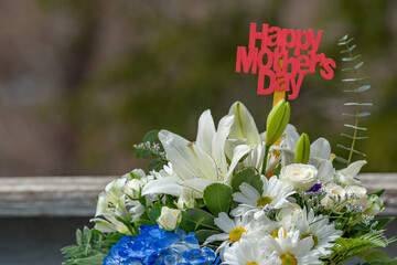 Mother's day flowers landscape