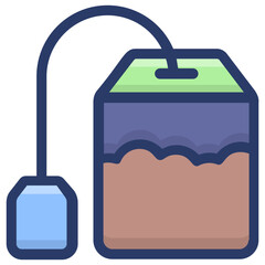 Tea Bag Vector 