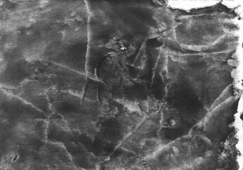 Painting, contemporary art. gray black and white gradient, gouache acrylic paint in monotype technique, abstract texture hand drawn background for your design.