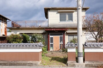 20年以上廃墟となっている古い戸建て住宅（撮影許可有）