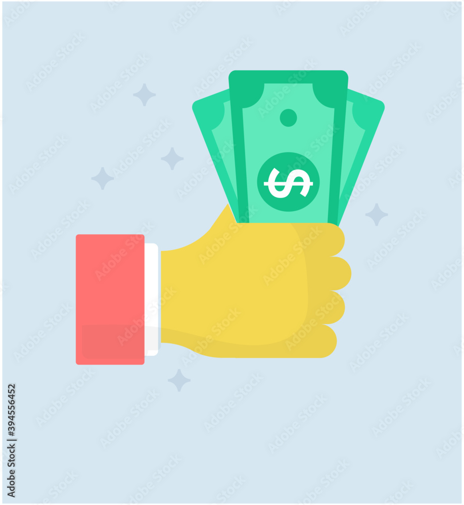 Canvas Prints paper money vector