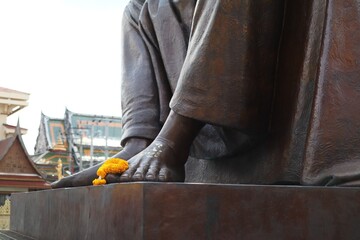 worker using a hammer