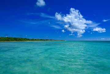沖縄県・竹富町 夏の竹富島の風景