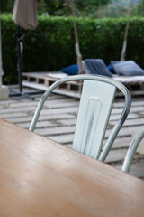 Garden seat and coffee table