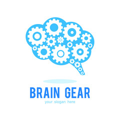 Brain logo icon design inspiration