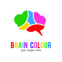 Brain logo icon design inspiration