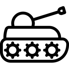 
Tow Vehicle Line Vector Icon
