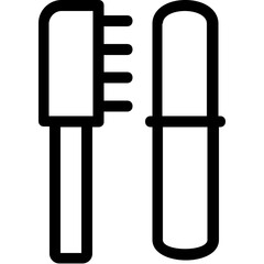 mascara line icon