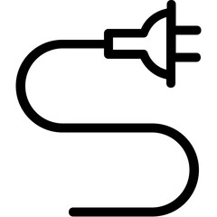 
Plug Line Vector Icon
