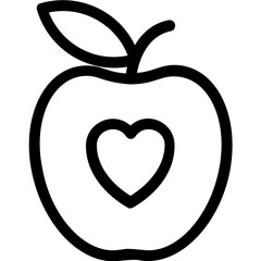 
Apple Vector Icon
