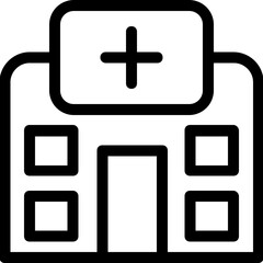 Obraz premium Hospital Vector Icon 