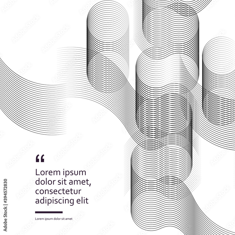 Poster colorful background vector. abstract shapes background. wave design element