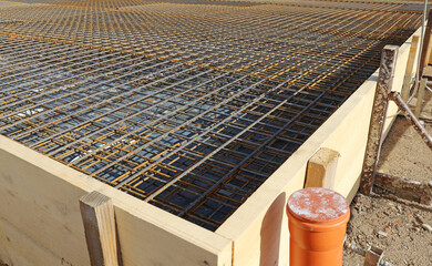 Fundament Wohnhaus