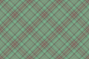 Seamless pattern of scottish tartan plaid. Repeatable background with check fabric texture. Vector backdrop striped textile print.