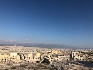 landscape in the desert