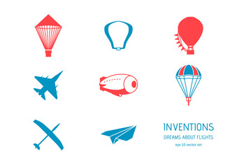 Inventios, dreams about flights.