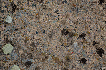 The texture of a stone wall, flooring, concrete destruction, metal corrosion and rusty antiquity, the basis of construction reinforcement and ceilings, paint chips