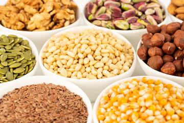 Various kind of nuts