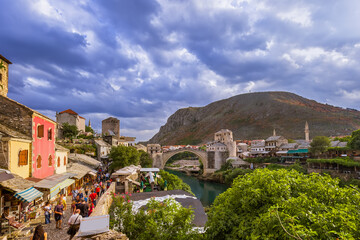 Old Bridge in Mostar - Bosnia and Herzegovina