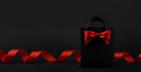 Black friday sale gift background
