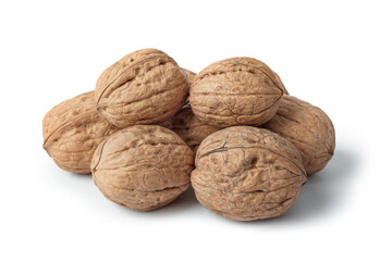 Ripe walnuts